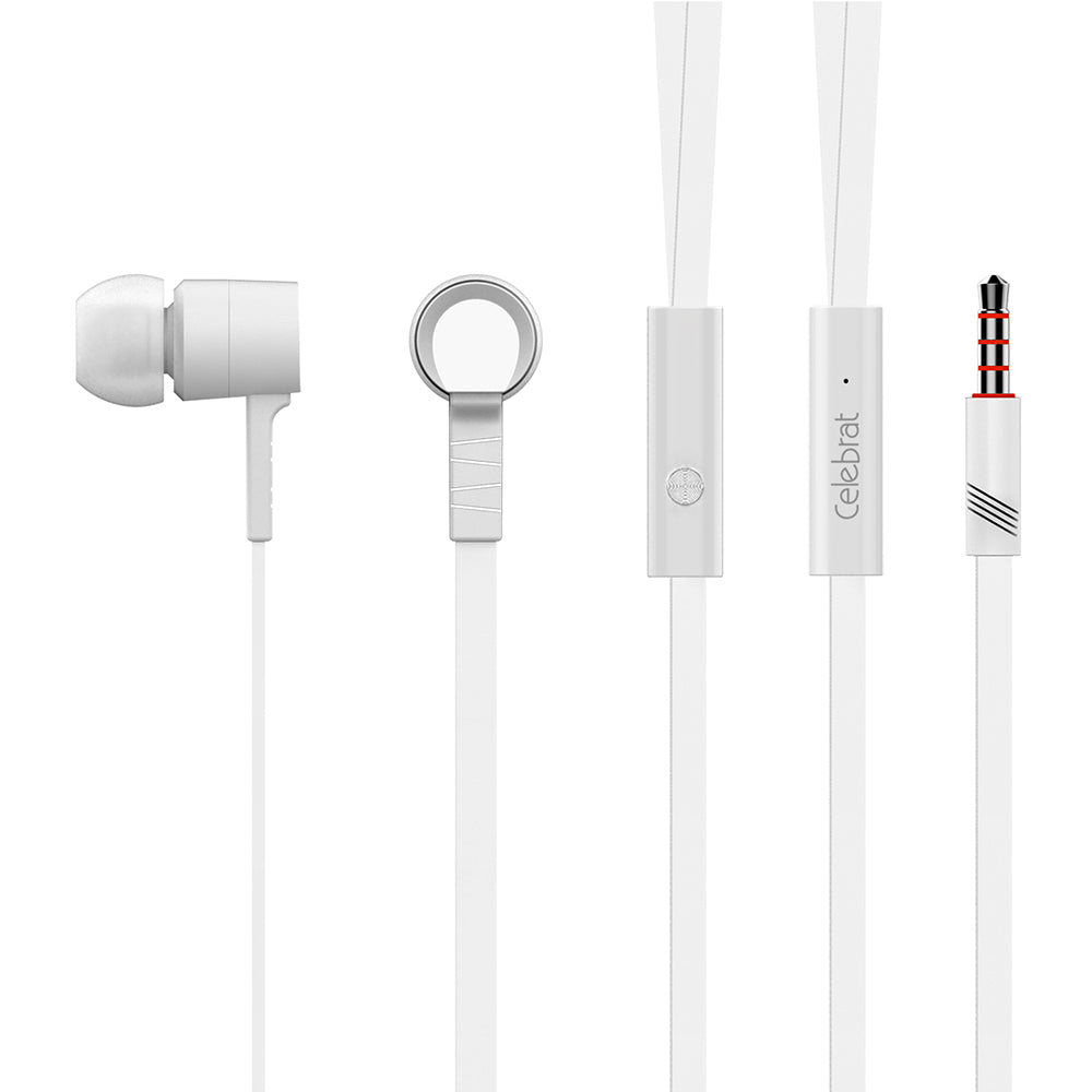 Celebrat D2 Earphones White